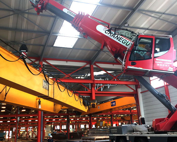 Craneguy Levage vous accompagne dans tous vos projets